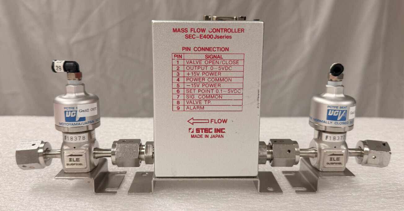 SEC-E440J Mass Flow Controller 1000 sccm Calibrated for O2