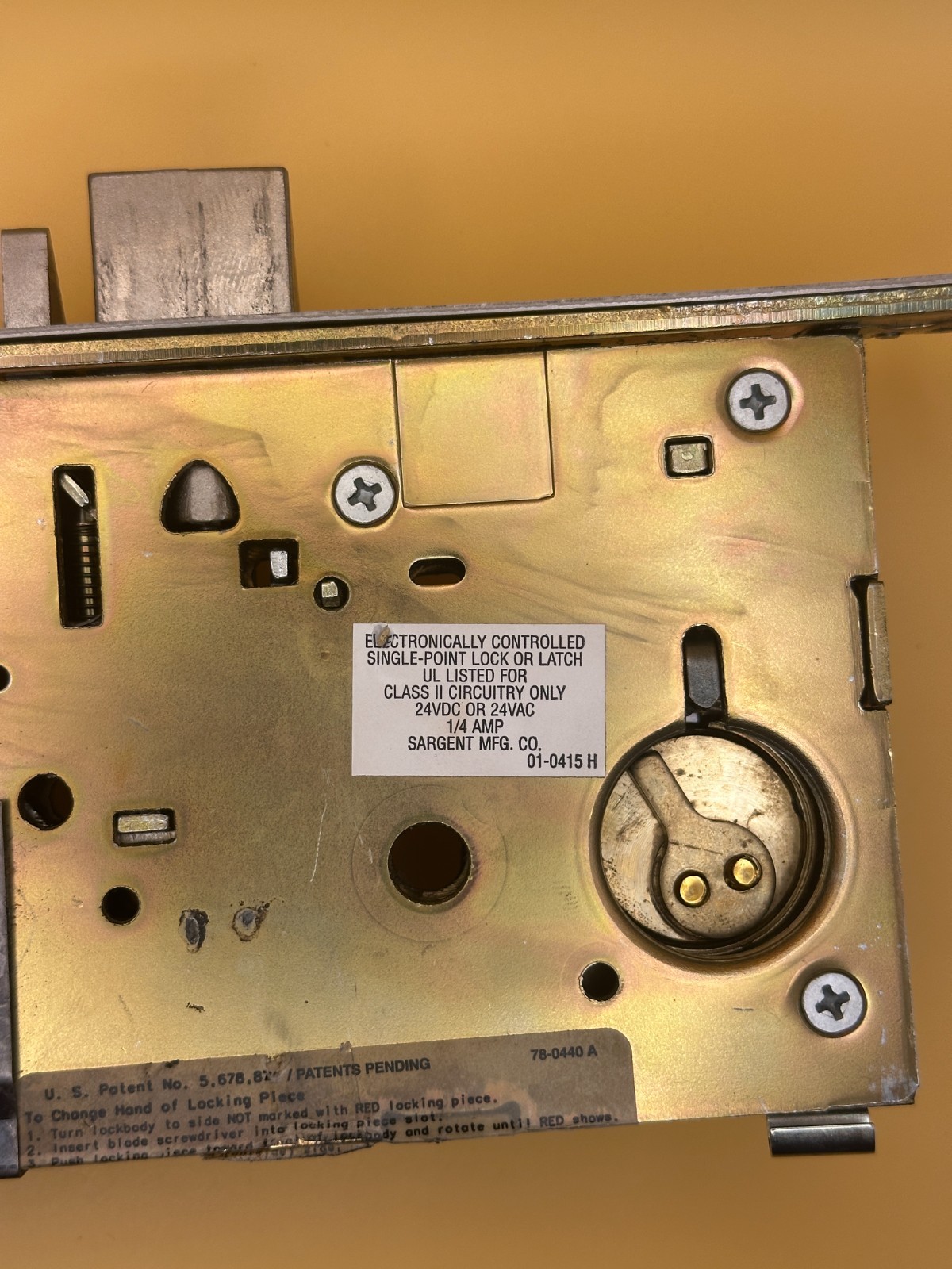 SARGENT 8200 Series Mortise Lock with handles