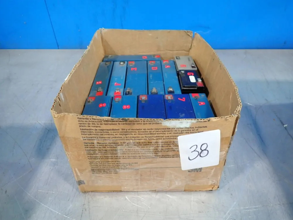 POWERSONIC, LITHONIA EMERGENCY SYSTEMS, UNION MISC. RECHARGEABLE BATTERIES