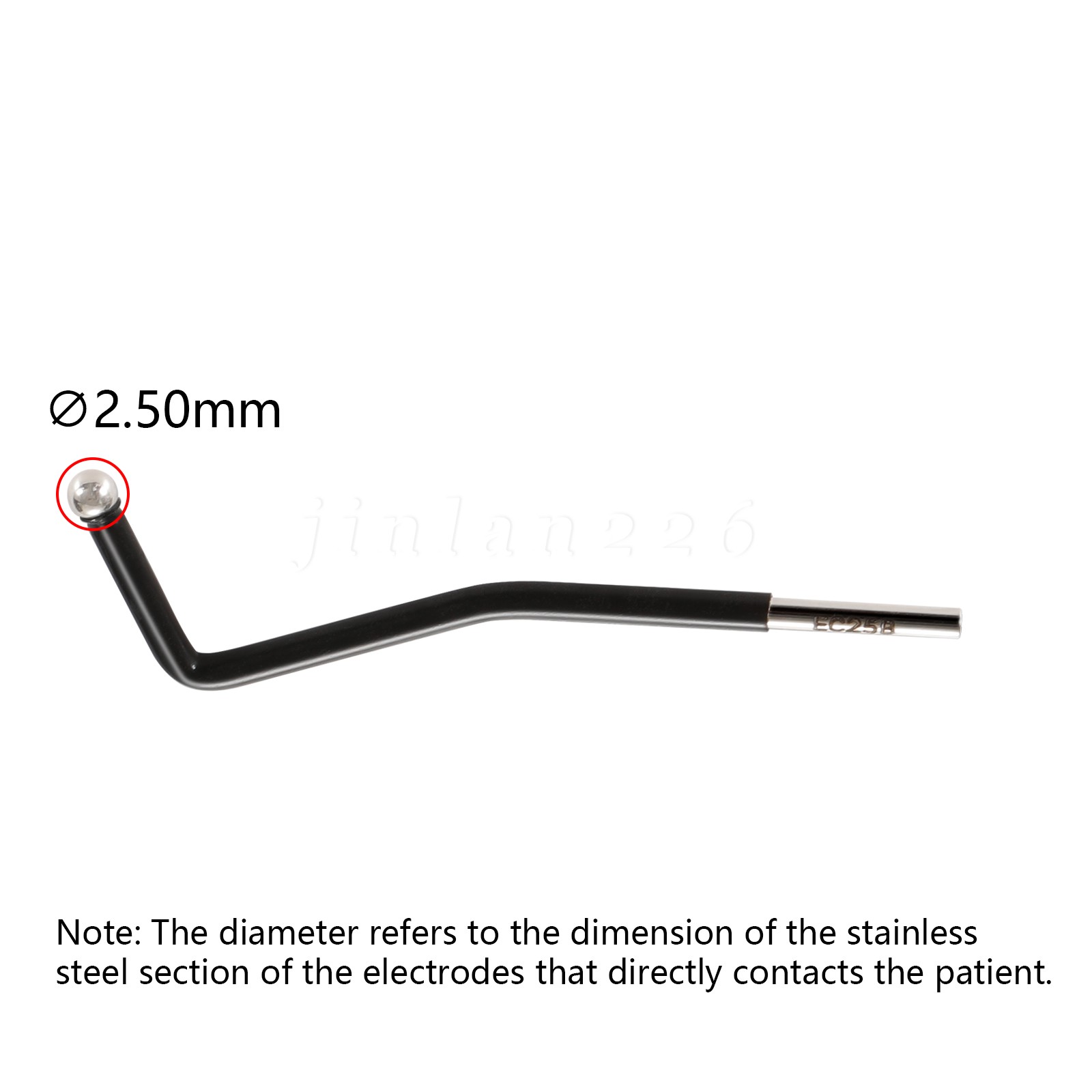 7 PCS SET ES-20 Electrosurgery Electrode Tips