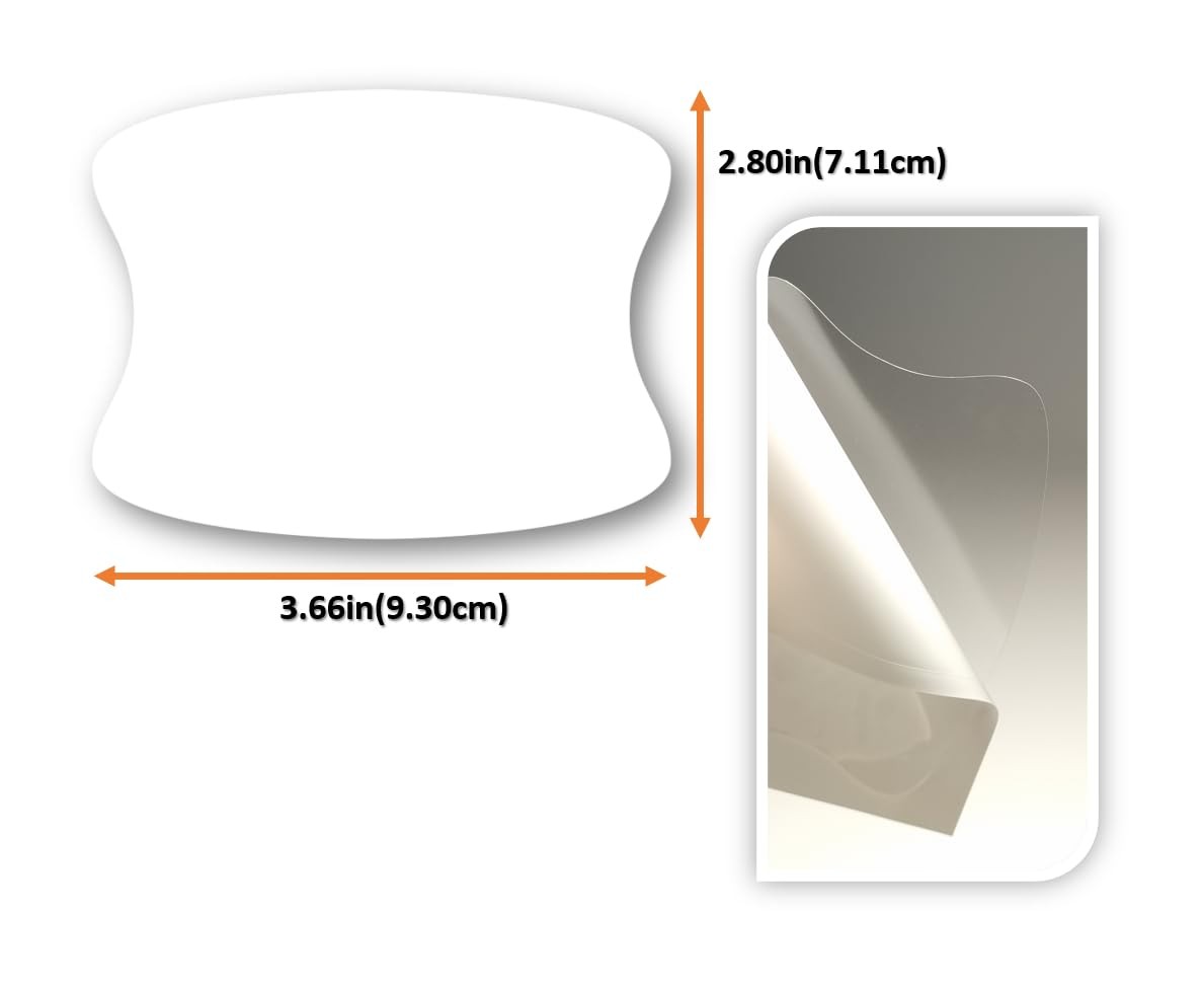 [3M]-5pcs Customized Car Door Handle Cup Protector Made with 3M Clear/5pcs