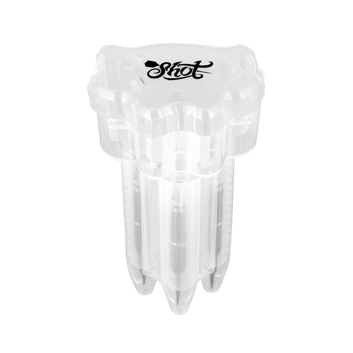 CLEAR SHOT  DROP IN DART CASE HOLDS 1 SET FULLY LOADED