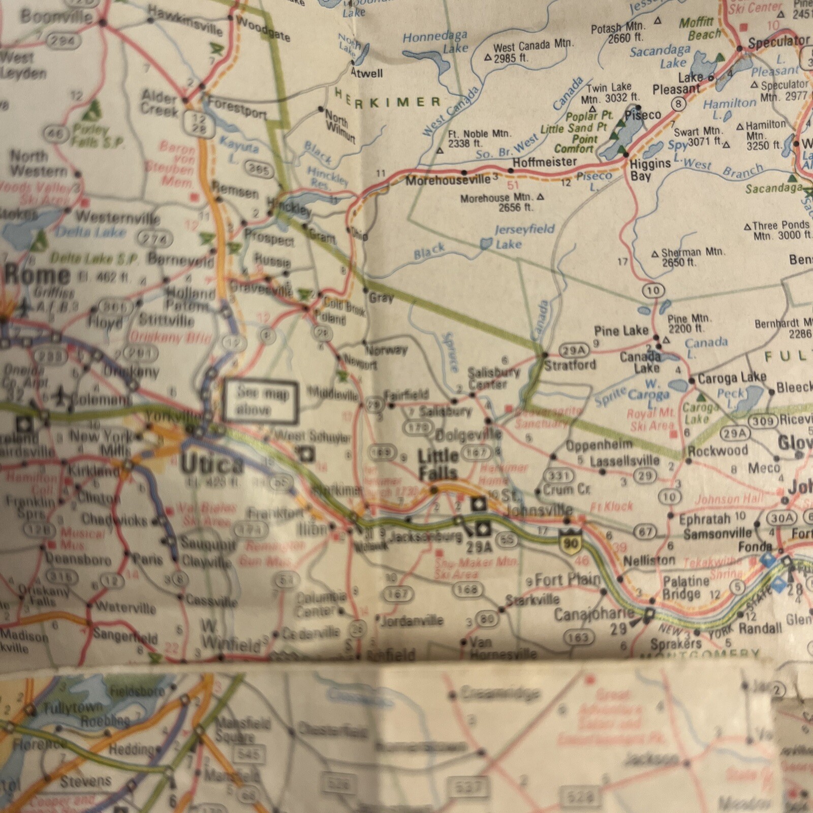 New York and Vicinity Map - New Jersey Map