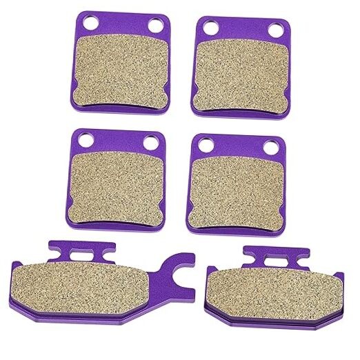 Carbon Fiber Brake Pads Fit for Yamaha Grizzly 400, 450, Kodiak 400, 450,