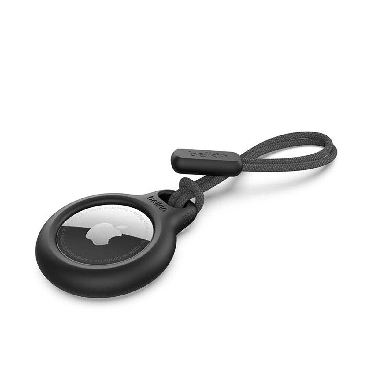 Belkin Secure Holder with Strap for Apple AirTag, Black