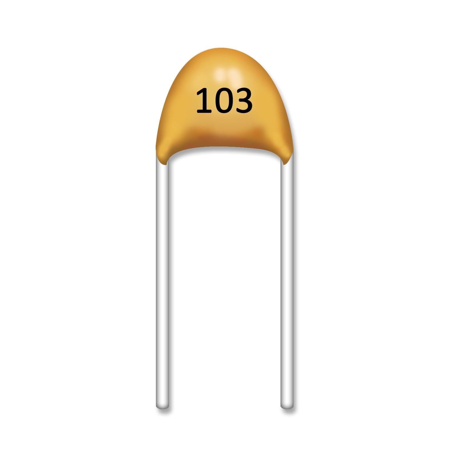 100pcs 10nf 0.01uf 103 Multilayer Monolithic Ceramic Capacitor MLCC