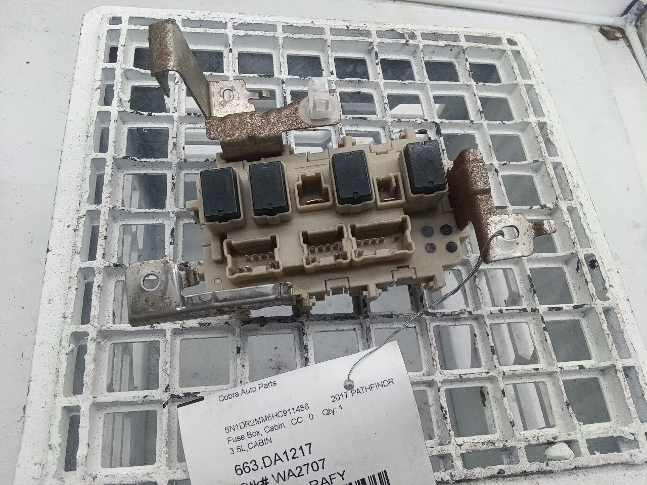 PATHFINDR 2017 Fuse Box Cabin 8767756