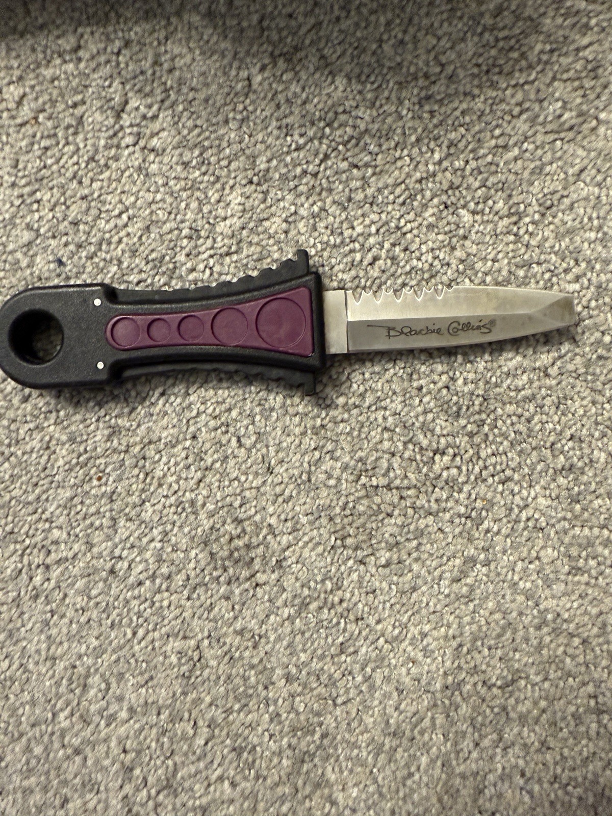 SeaQuest Diva BCD Medium Size w/ Tank Traction & Dive Knife Set Pre-Owned