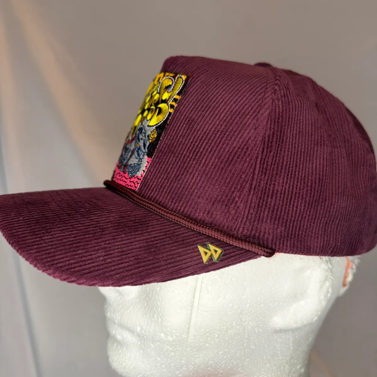 Grateful Dead "Austin Show" Cord Trucker - Burgundy