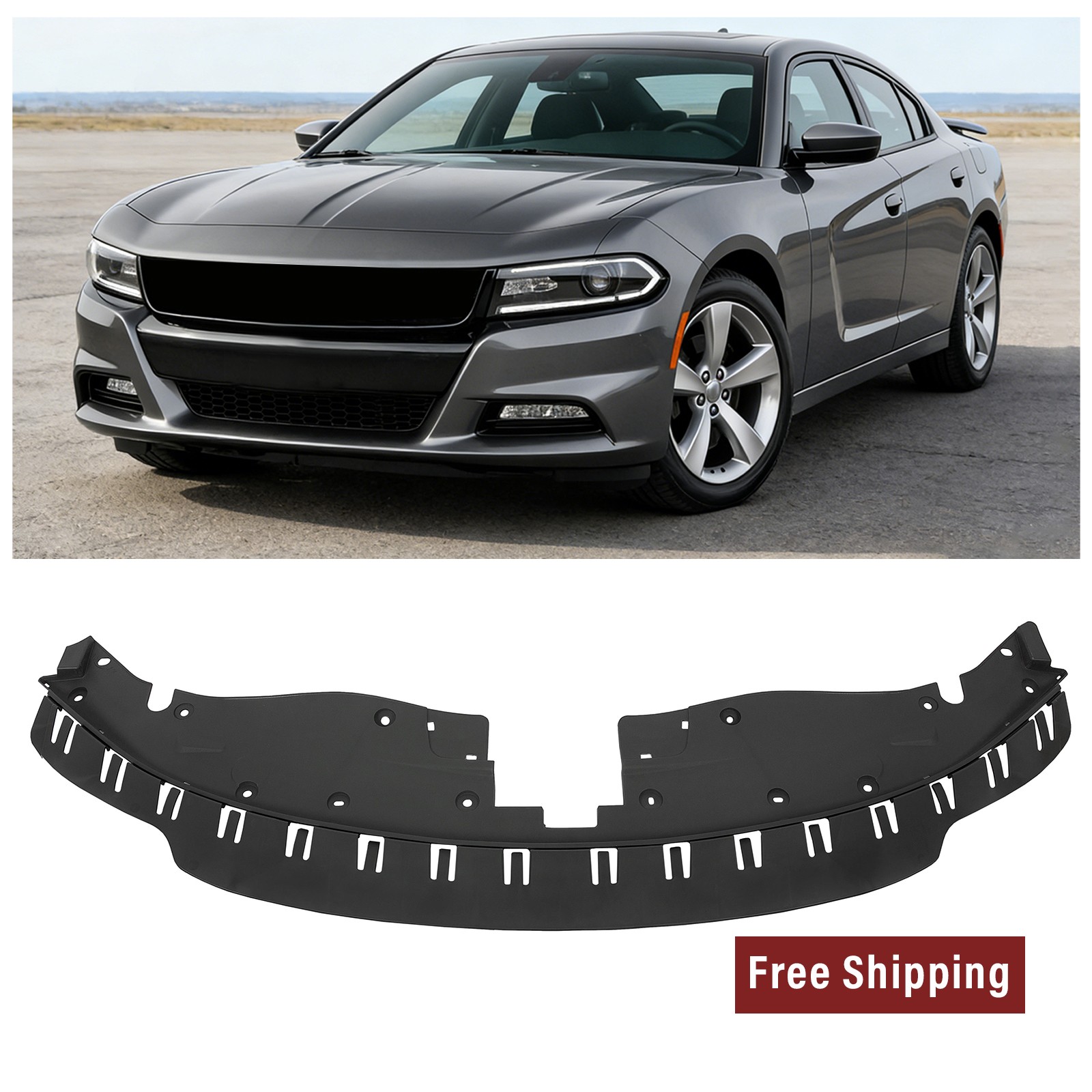 Upper Radiator Support Cover for Dodge Charger Sedan 4-door 2015-2023 CH1224101
