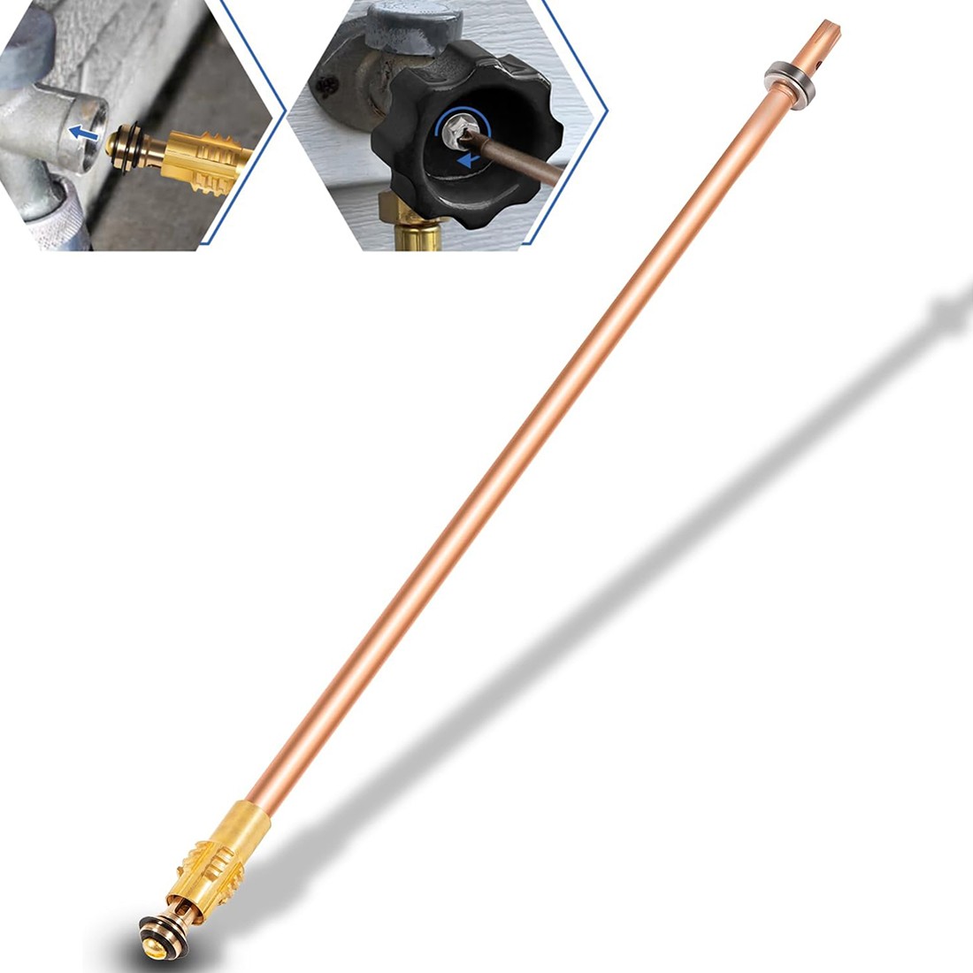 Mansfield 500 Series Stem 123-0095 For Pier For 12-Inch Sillcock