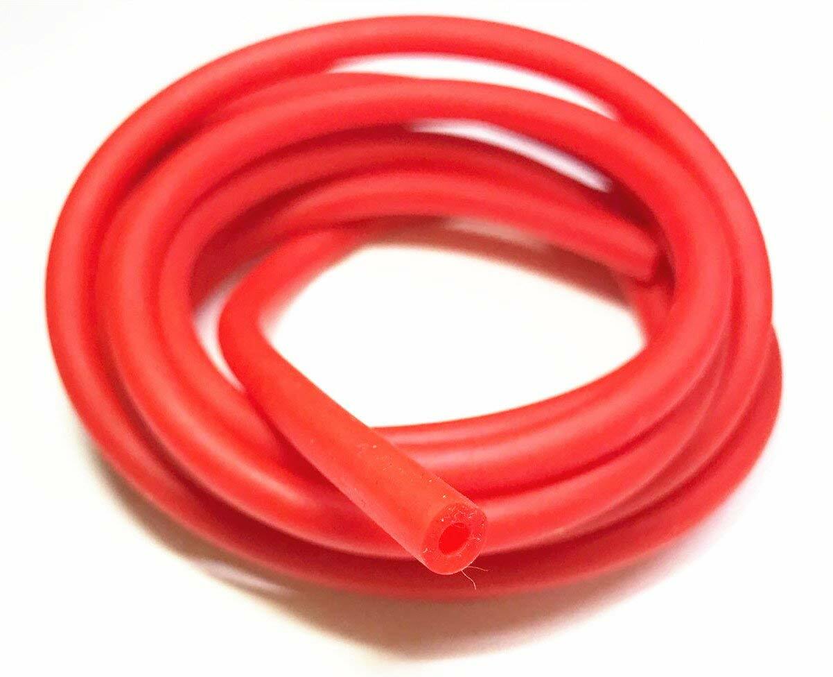 1/4inch Latex tubing EEL Lure Fishing Hook Tube jig - length / color select