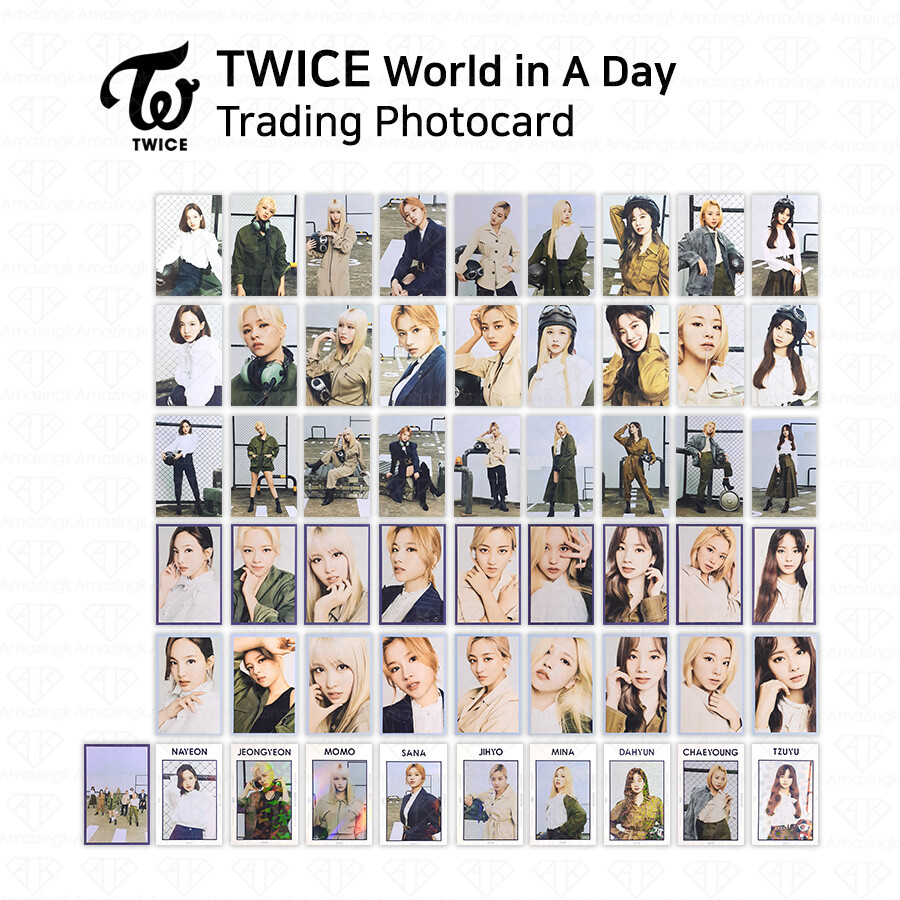TWICE 2020 World in A Day Trading Photocard Photo Card KPOP K-POP Sana Mina