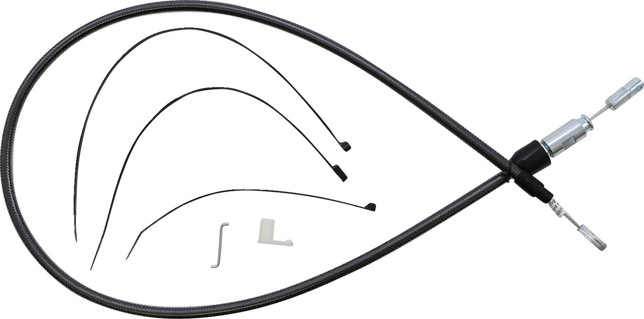 Magnum Shielding 42346HE Black Pearl 40in Upper Clutch Cable Harley FLDE FLFB
