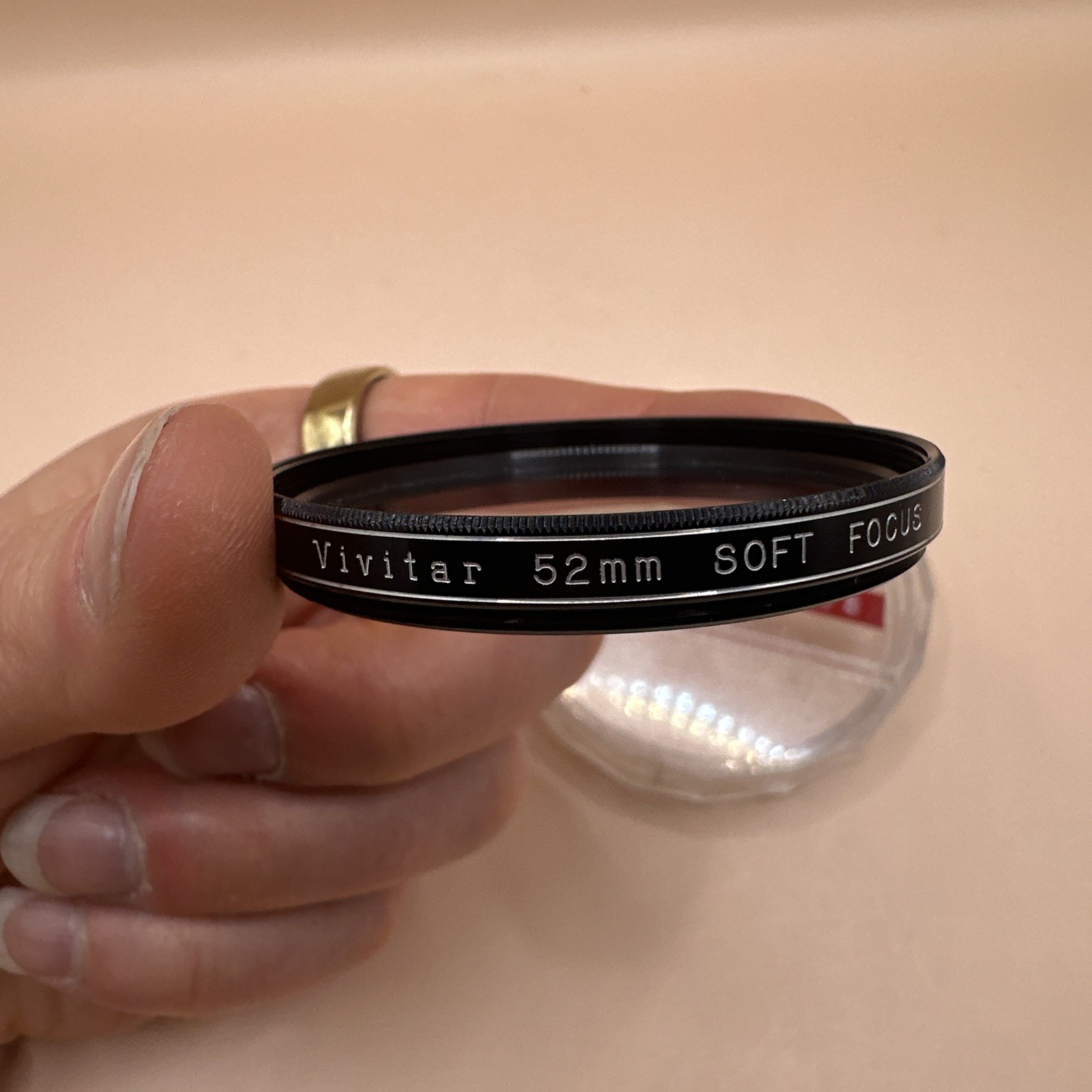 Vivitar 52mm Soft-Focus Effect Filter Japan Screw In Hard Case