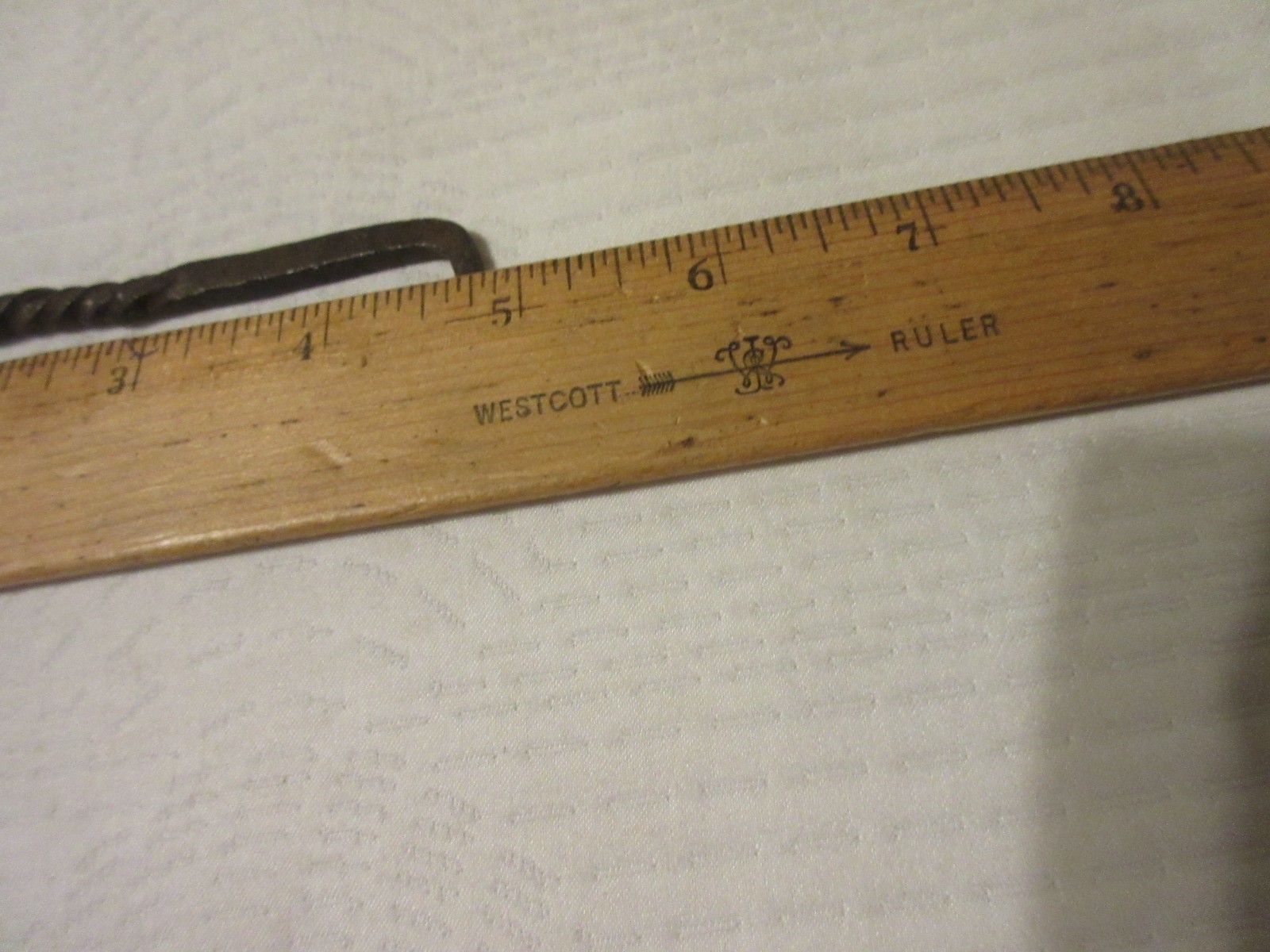 Antique 4 3/4” Rustic Gate Barn Door Hook Latch Primitive
