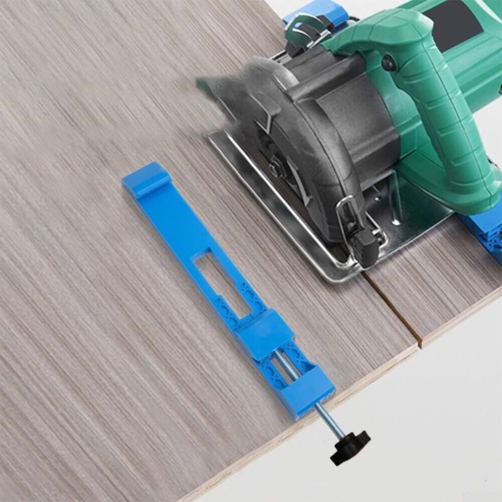 Adjustable Circular Saw Guide Rail Rip Fence for Accurate Straight Cuts