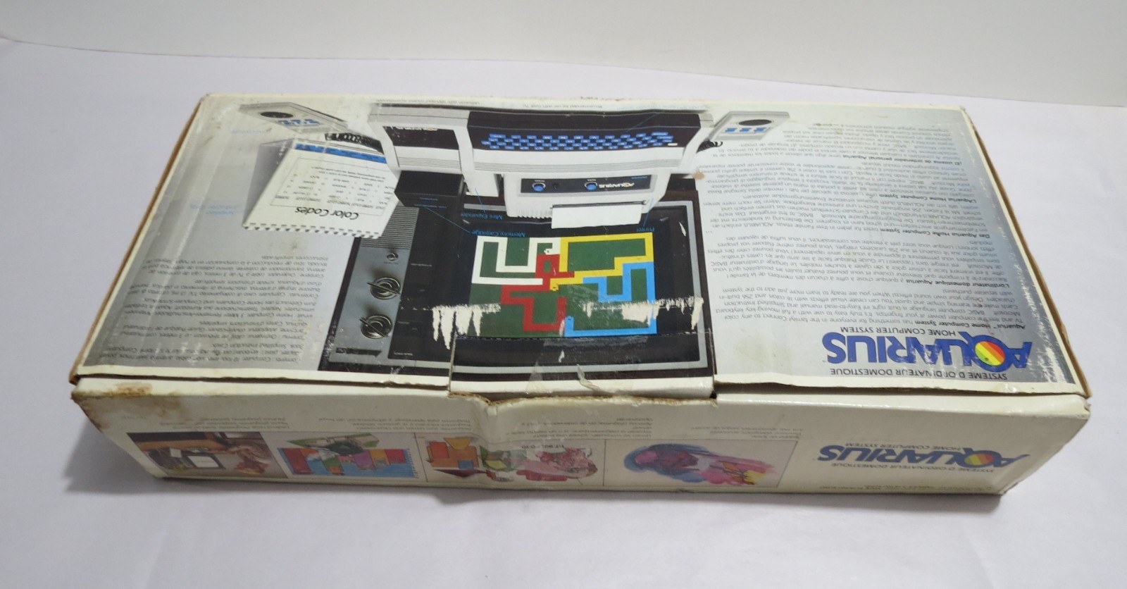 Aquarius Computer System 1982 Mattel Game Vintage New Open Box
