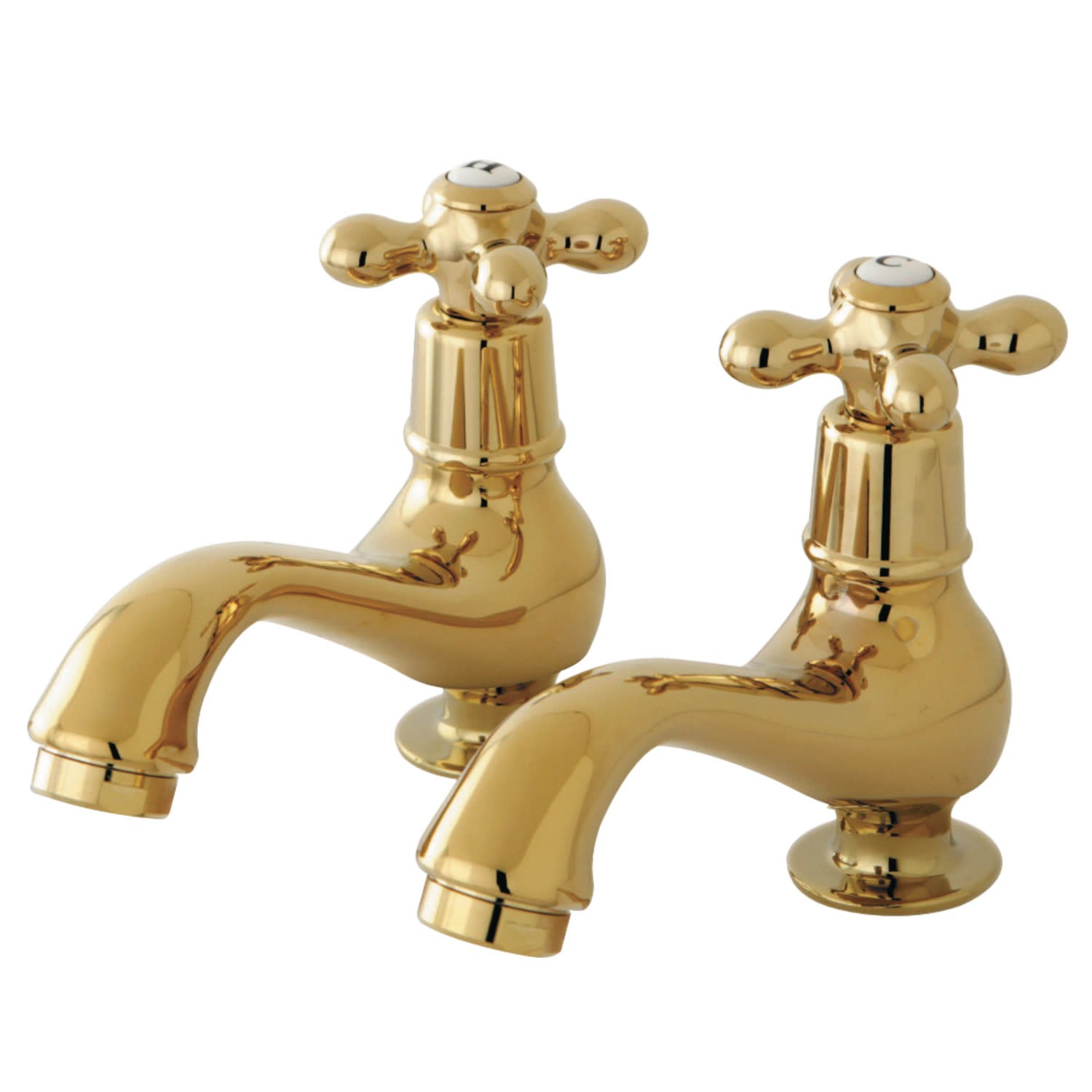 Kingston Brass KS110.AX Heritage 1.2 GPM Basin Tap Faucet - Brass