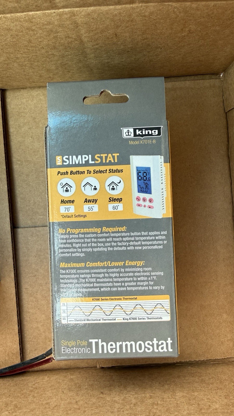K701E-b Thermostat