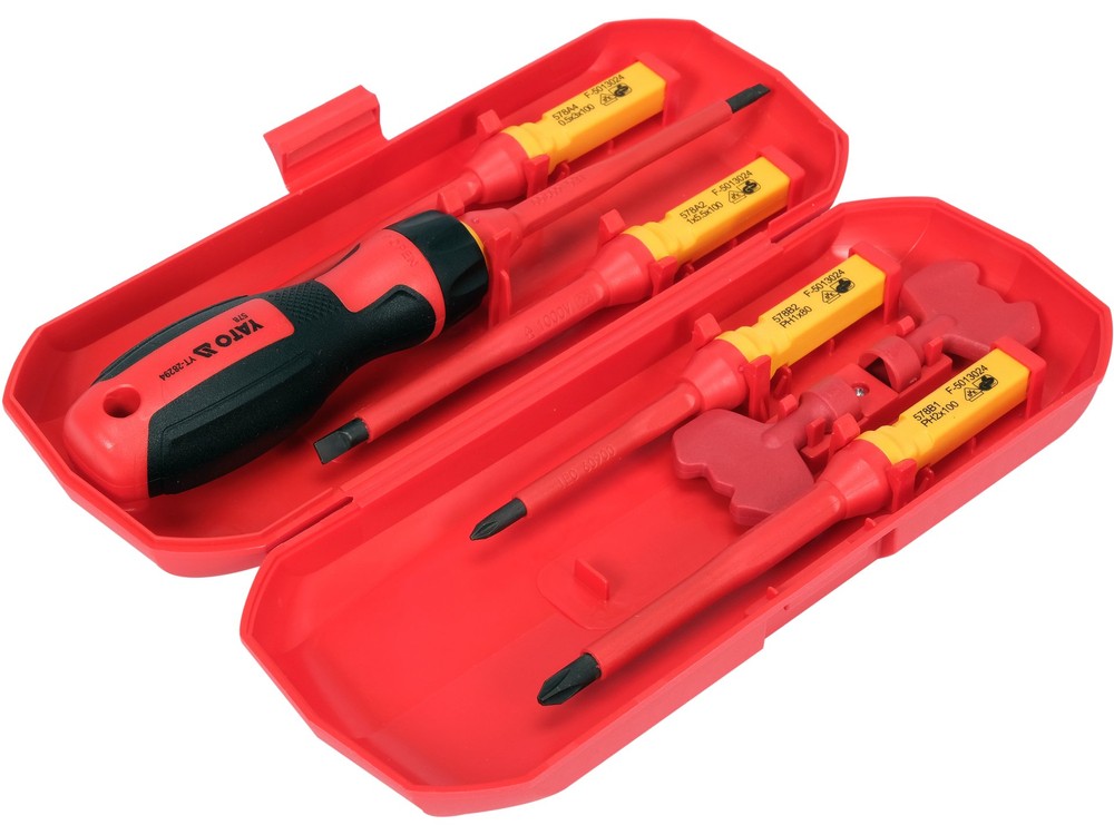 Yato screwdriver set VDE 8 pieces YT-28294