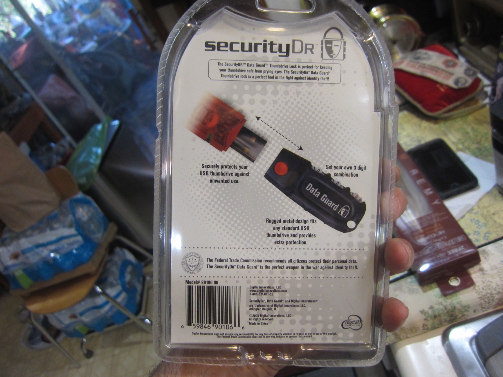 USB Thumb drive Lock Data Guard Security Drive Digital innovation