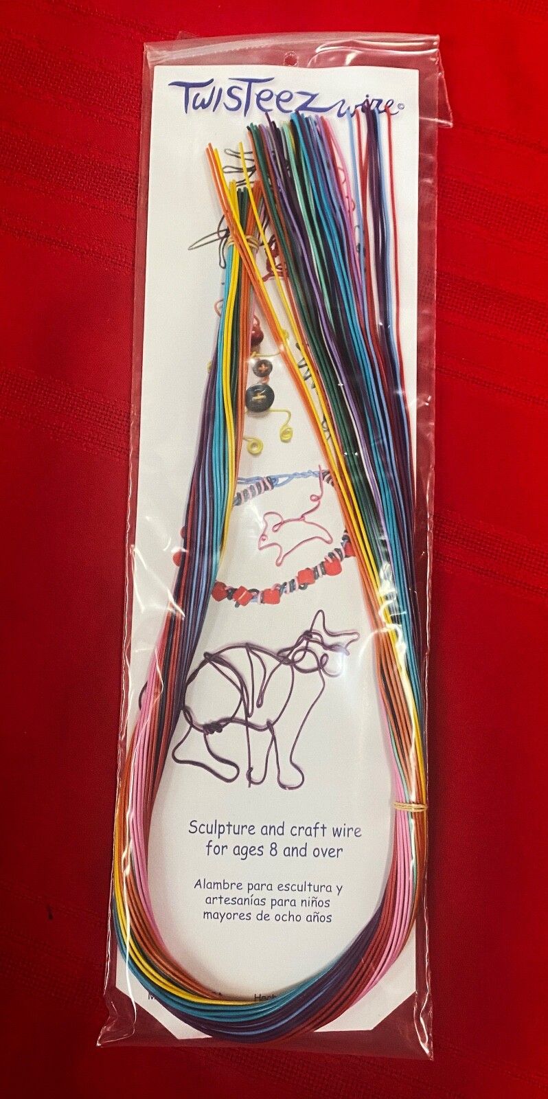 Twisteez Craft Sculpture Wire, Assorted Colors, Package of 50 30" Wires