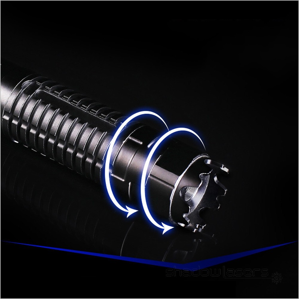 405nm Adjustable Focus Green Laser Pointer Light Visible Beam Laser Flashight US