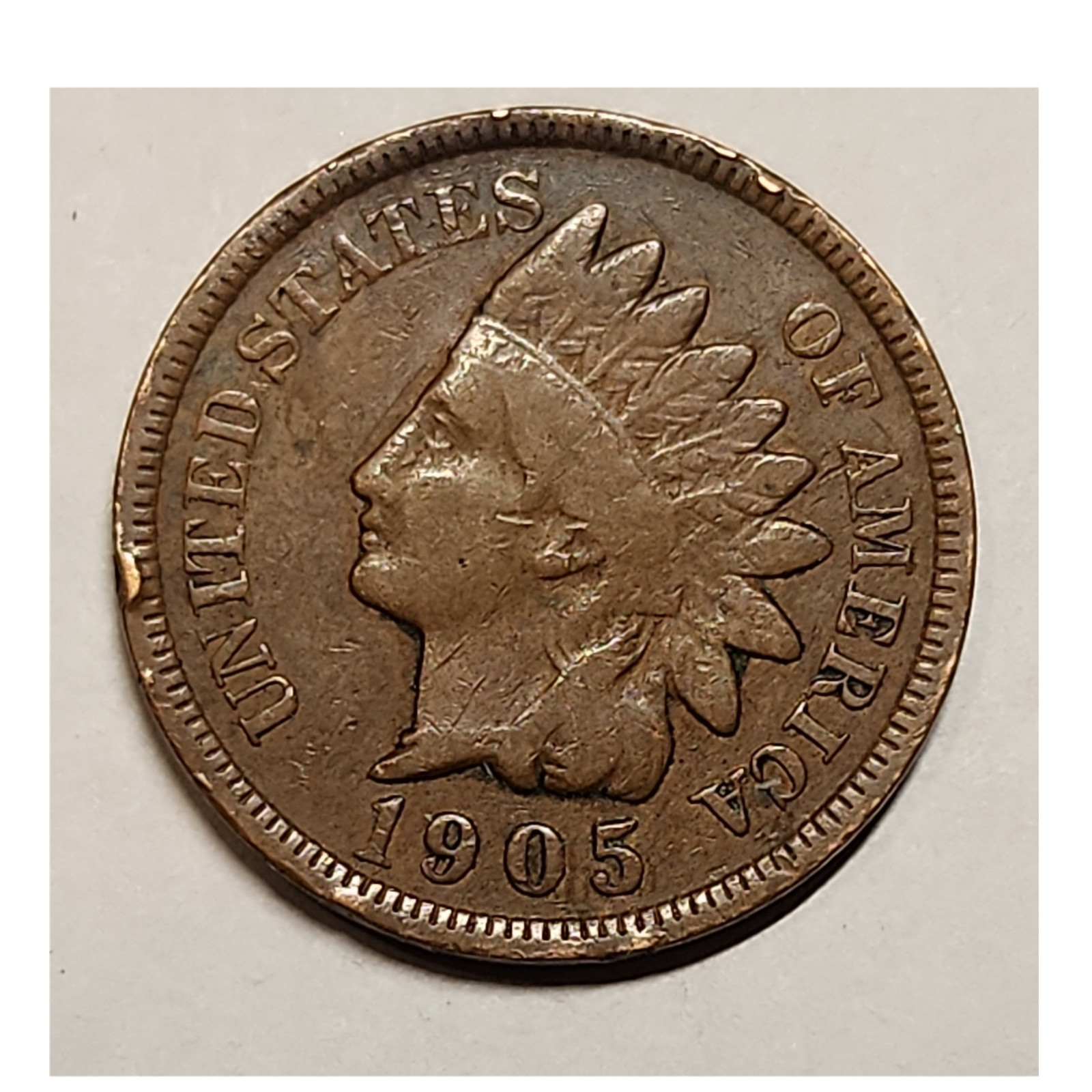 1905 Indian Head 1C~Fine Cond~FAST FREE SHIPPING #2