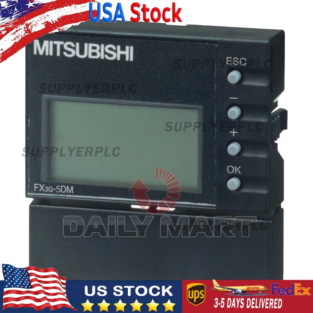 New In Box MITSUBISHI FX3G-5DM PLC Display Module