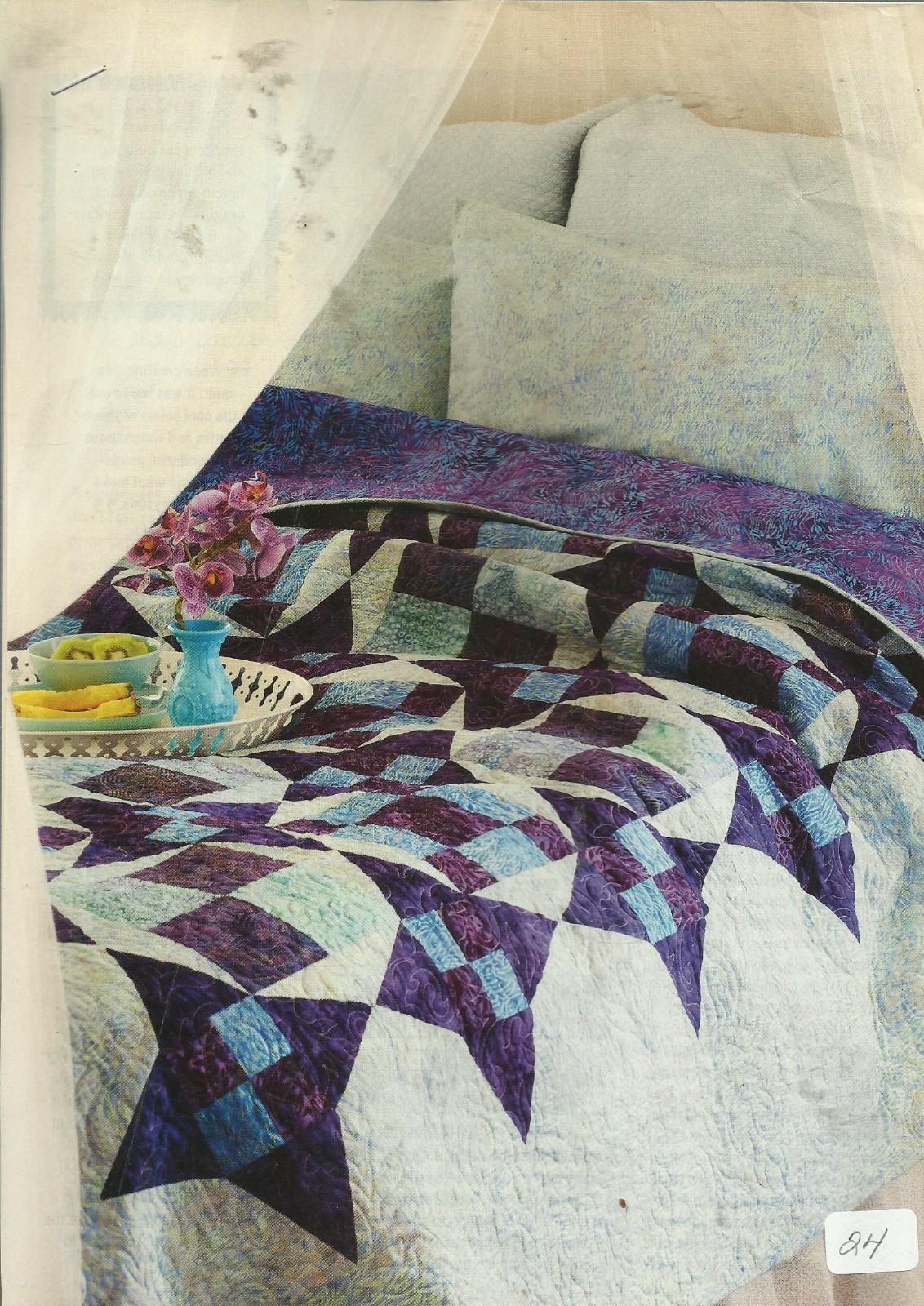 A0292 PARADISE ISLAND  QUILT PATTERN/INSTRUCTIONS