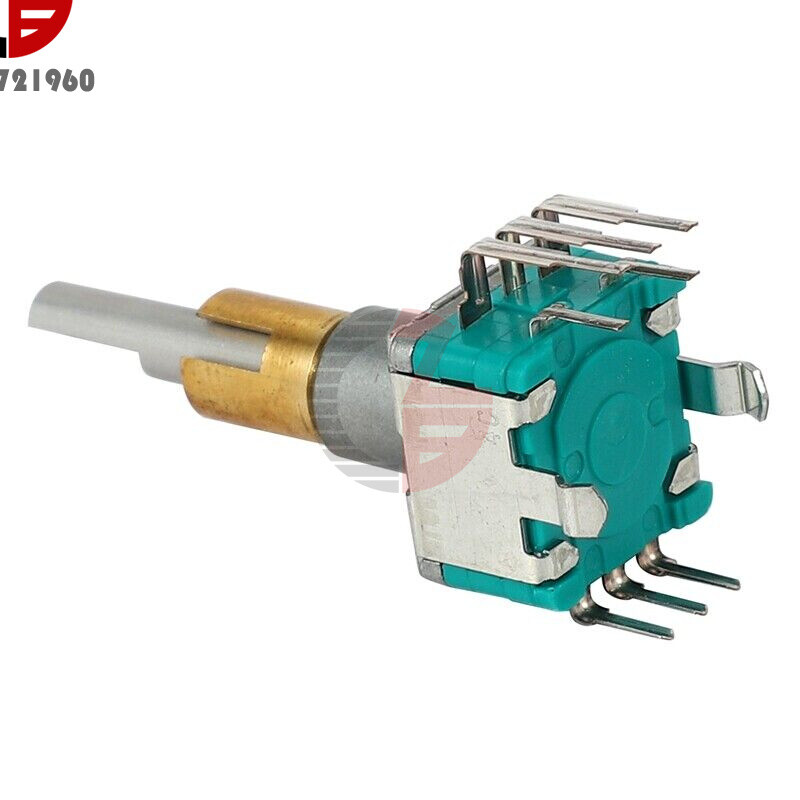 EC11EBB24C03 Dual Axis Rotary Encoder with Switch 30 Positioning Number 15 Pulse