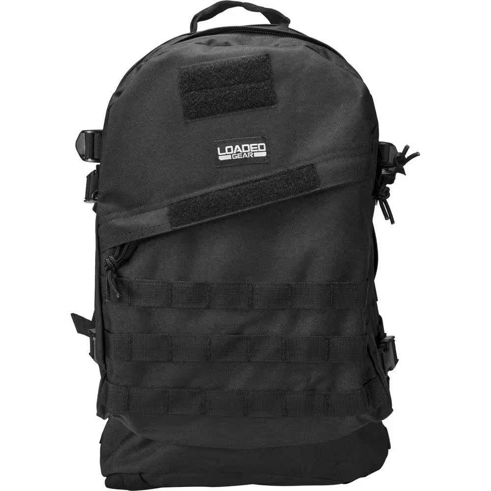 Loaded Gear 16 In. GX-200 Tactical Backpack, Black