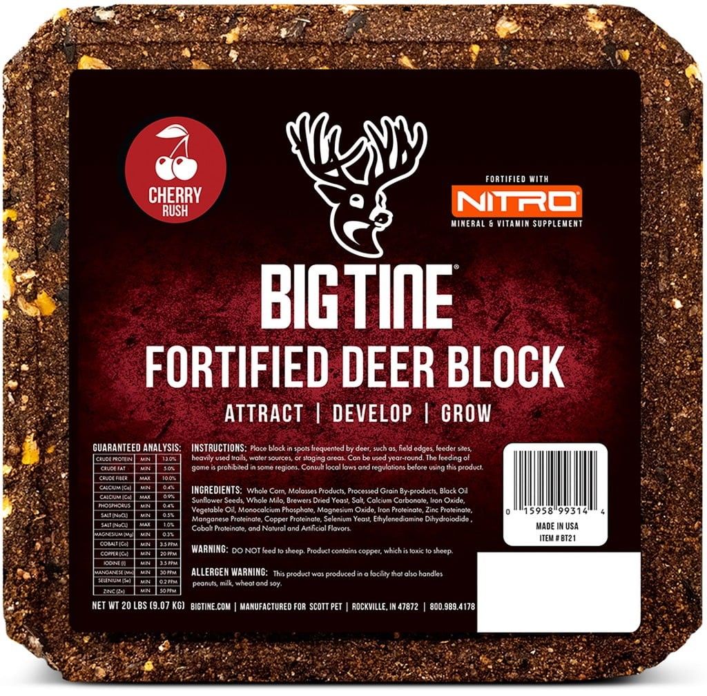 Fortified Deer Block Cherry Rush 20 lbs Attractant