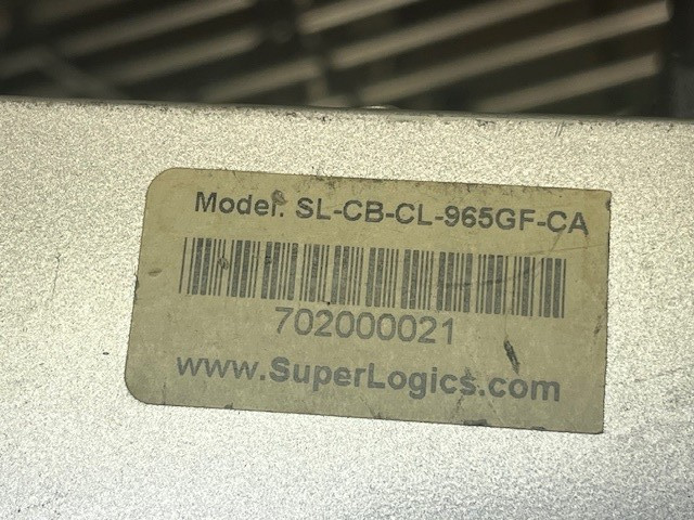 Superlogics SL-CB-CL-965G Industrial Computer ( ISMECA)