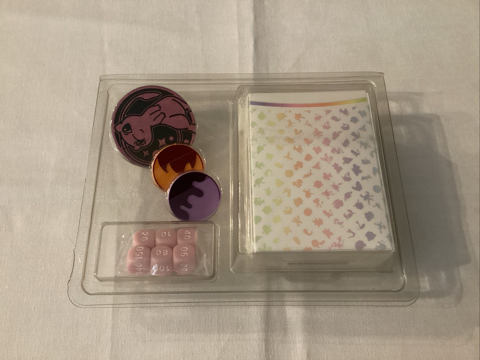 Pokemon Scarlett & Violet 151 Coins, Deck Box And Dice. NEW