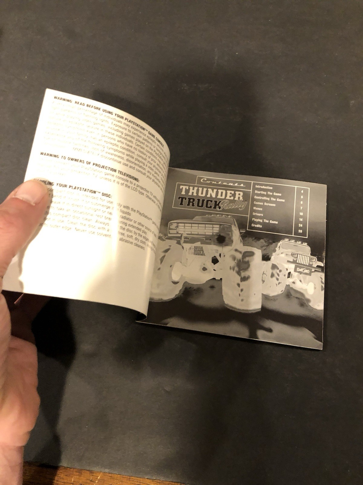 Thunder Truck Rally Ps1 Manual Only