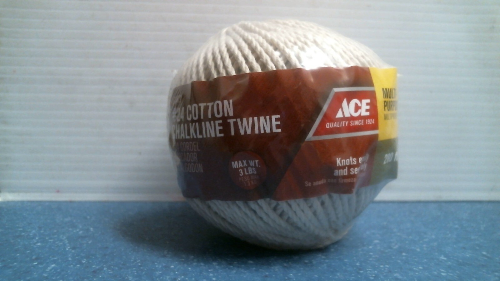 Ace 71472, #24 Cotton Chalkline Twine, 280', FREE SHIPPING