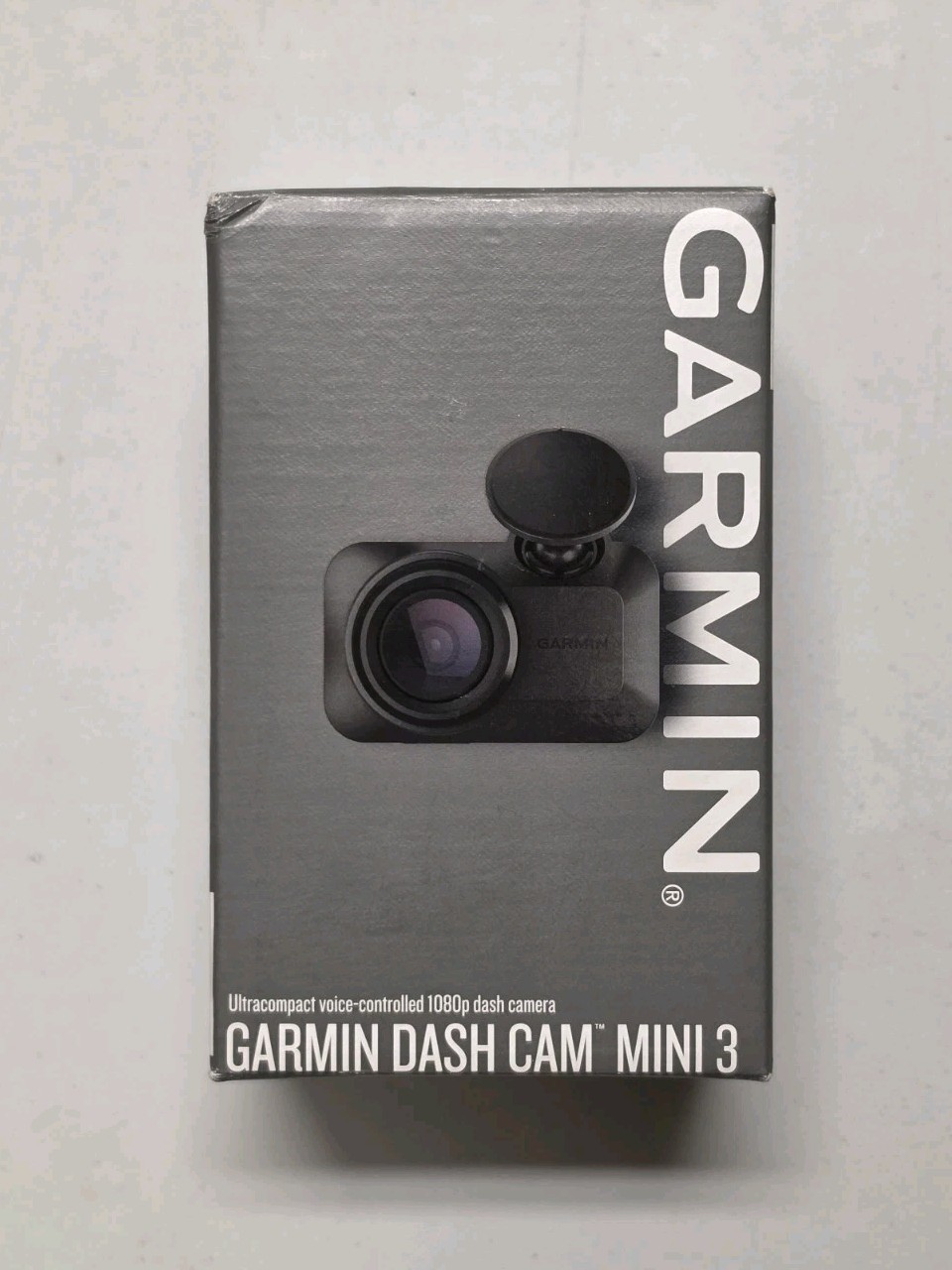Garmin Dash Cam Mini 3 - 1080p ultracompact voice-controlled dash camera
