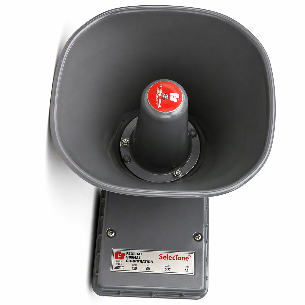 Federal Signal 300GC Selectone Industrial Alarm Speaker Horn 120V Fire Signaling