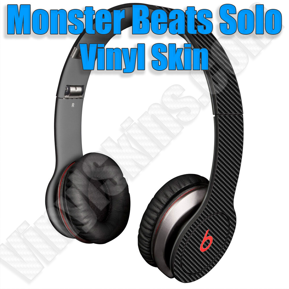 Any 1 Vinyl Decal/Skin for Monster Beats Solo Headphones - Buy 1 Get 1 Free!