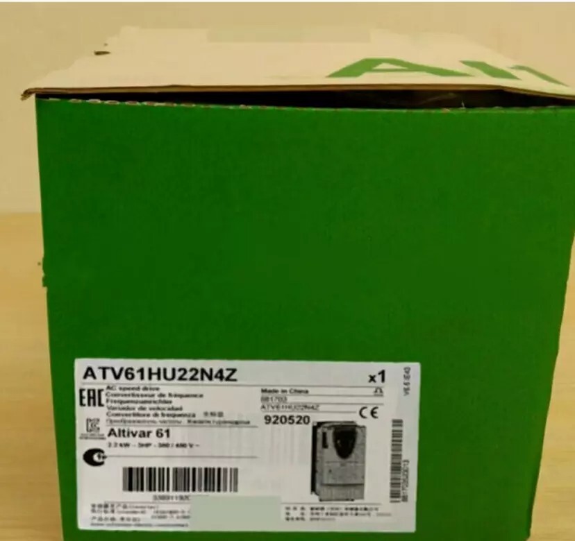 1PCS New Schneider ATV61HU22N4Z 2.2Kw Inverter In Box Fast Shipping