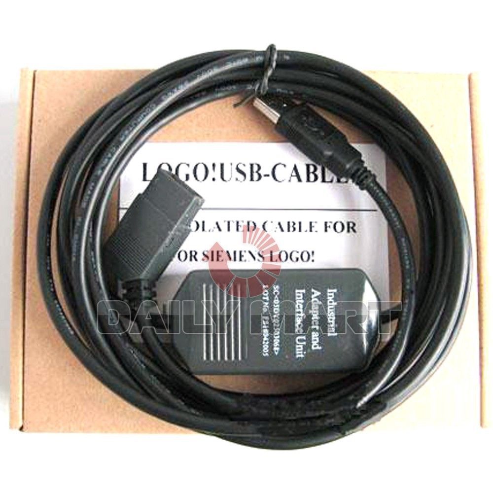 NEW SIEMENS LOGO! USB-CABLE PROGRAMMING ISOLATED 2.5M CABLE, 1000VDC FREE SHIP