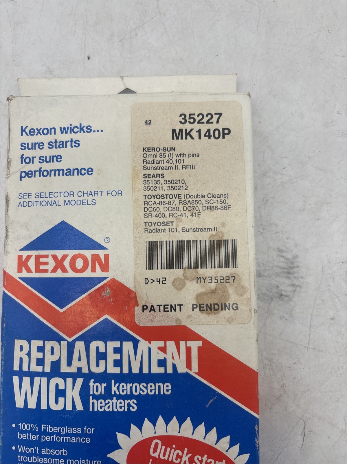 Kexon 35227 MK140P KEROSENE HEATER Wick