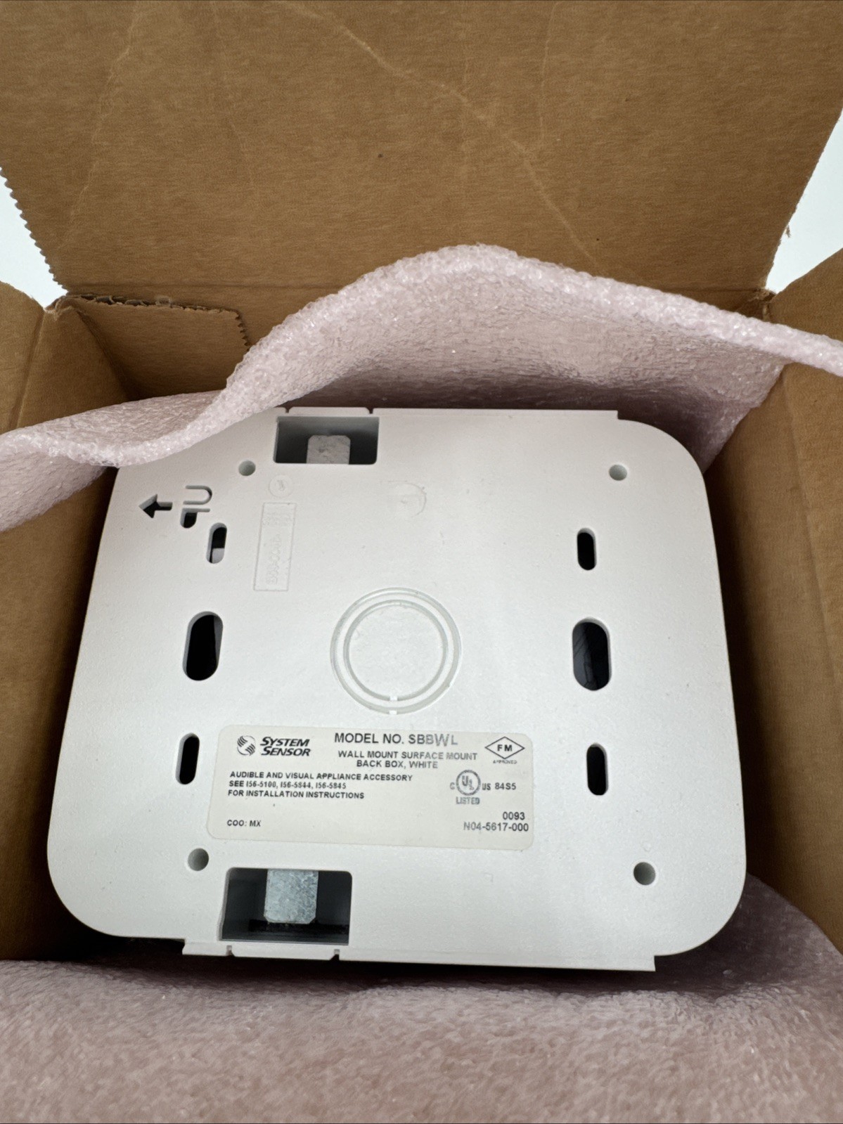 System Sensor SBBWL NEW Open Box. Fast Shipping. New.