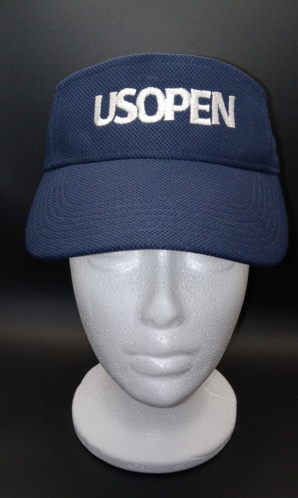 US Open Golf Navy Blue Visor by Sport-tek EUC Clean Adjustable Unisex Rare Golf