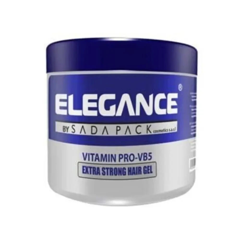 ELEGANCE Extra Strong Hair Styling Gel Vitamins B5  Protection Hair Gel - 250ml