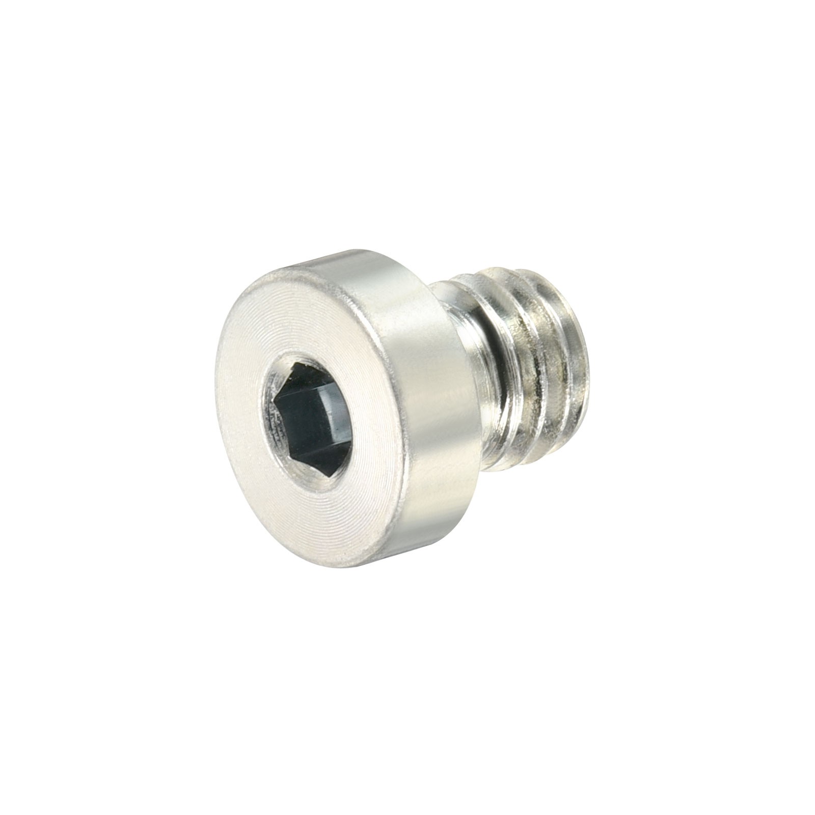 M8*1.25 Hex Head Pipe Fitting Plug, Male Thread 45# Steel Plug