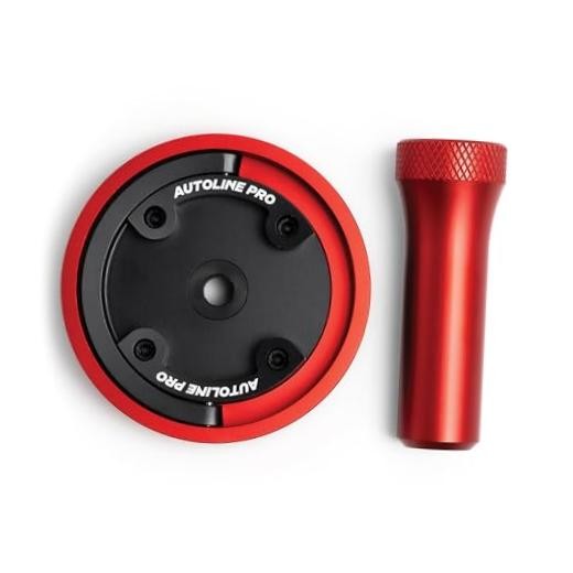Universal Gas Cap Adapter For Easy EVAP Leak Testing - Includes Fuel Red/Black