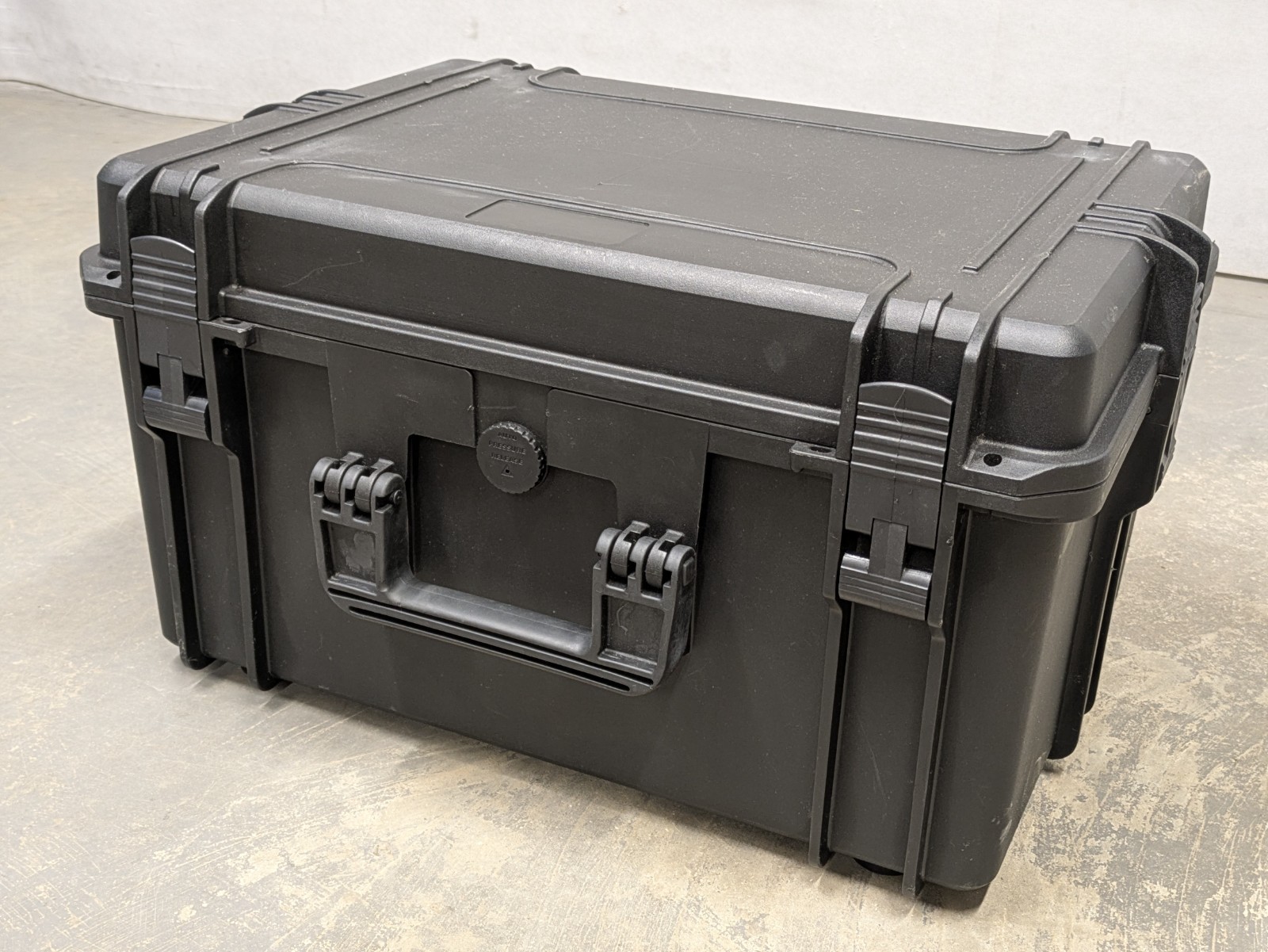 British Army - Military - Black Equipment Transport Storage Protection Case Box